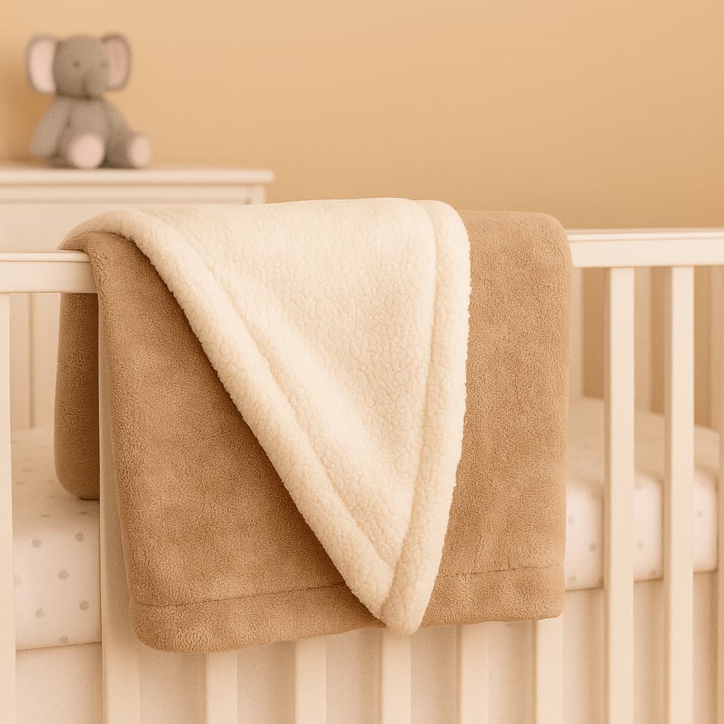 Oferta Cobertor p/ Bebê dupla face Ultimas Unidades Cores lisas e estampadas