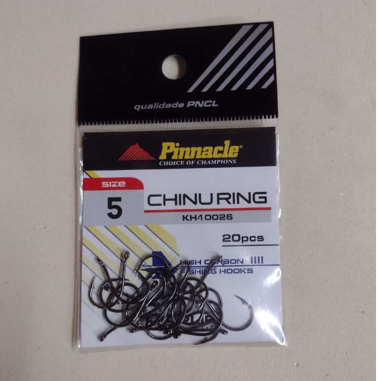Anzol Pinnacle Chinu BN Nº 5 - 20 Peças