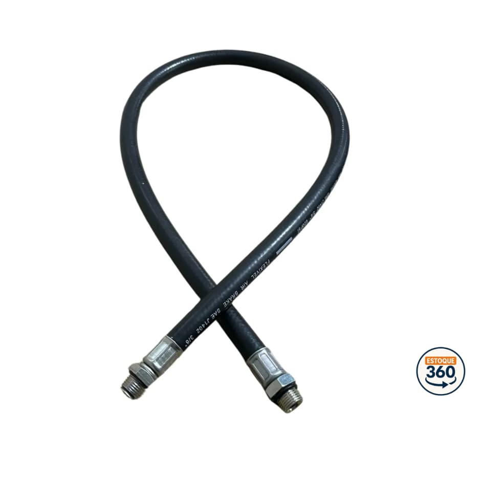 Mangueira Flexível De Freio 1m M16 X M16 Carreta Randon