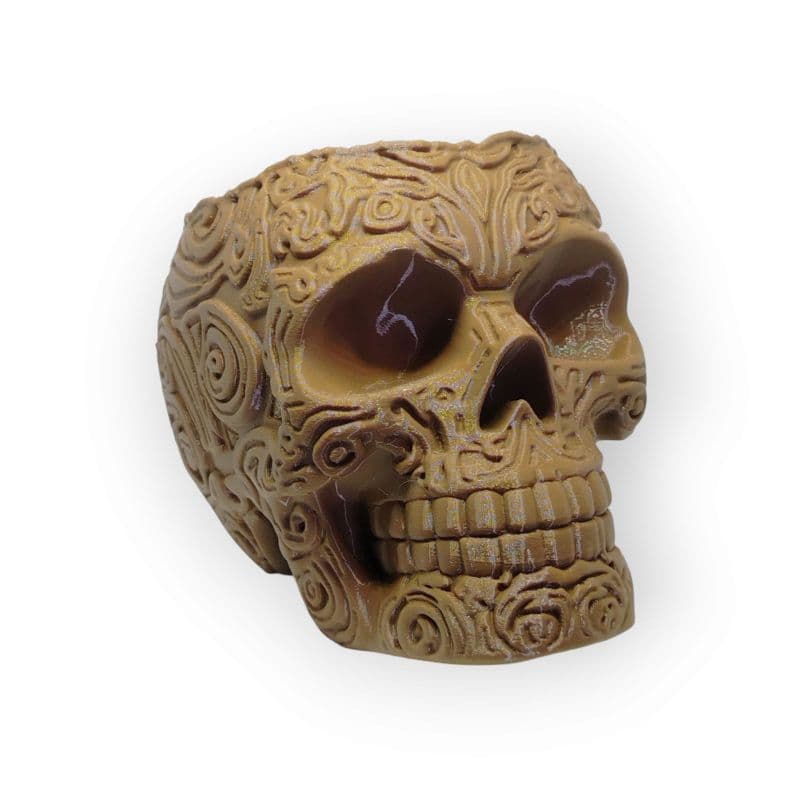 Crânio porta objetos/vaso 3D