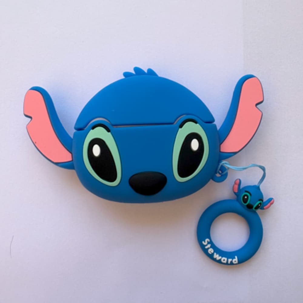 Capinha Stitch Airpod Criativa Desenho Filme Personagem Silicone Fone Ouvido Presente