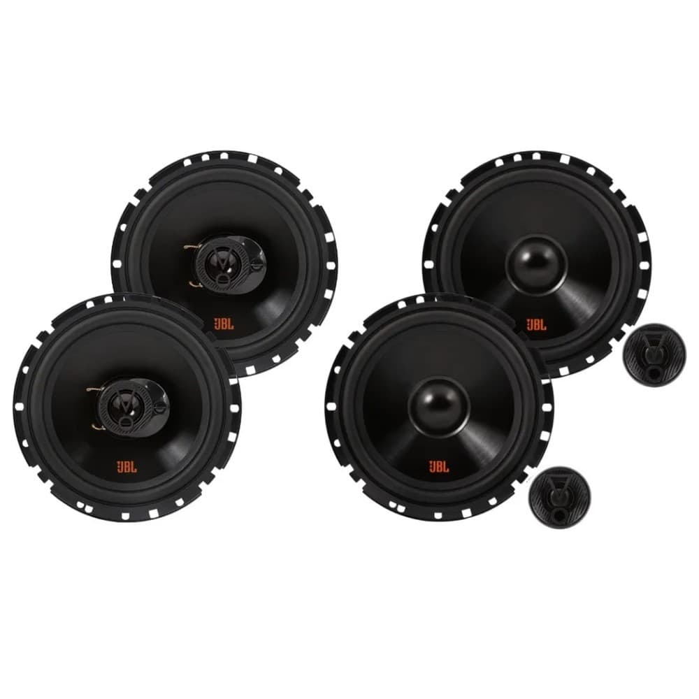 Kit 4 Alto Falantes JBL 6" Kit 2 vias 62VFX55 + Triaxial 6TRFX55 220w Rms 4 Ohms 6 Polegadas Flex 4