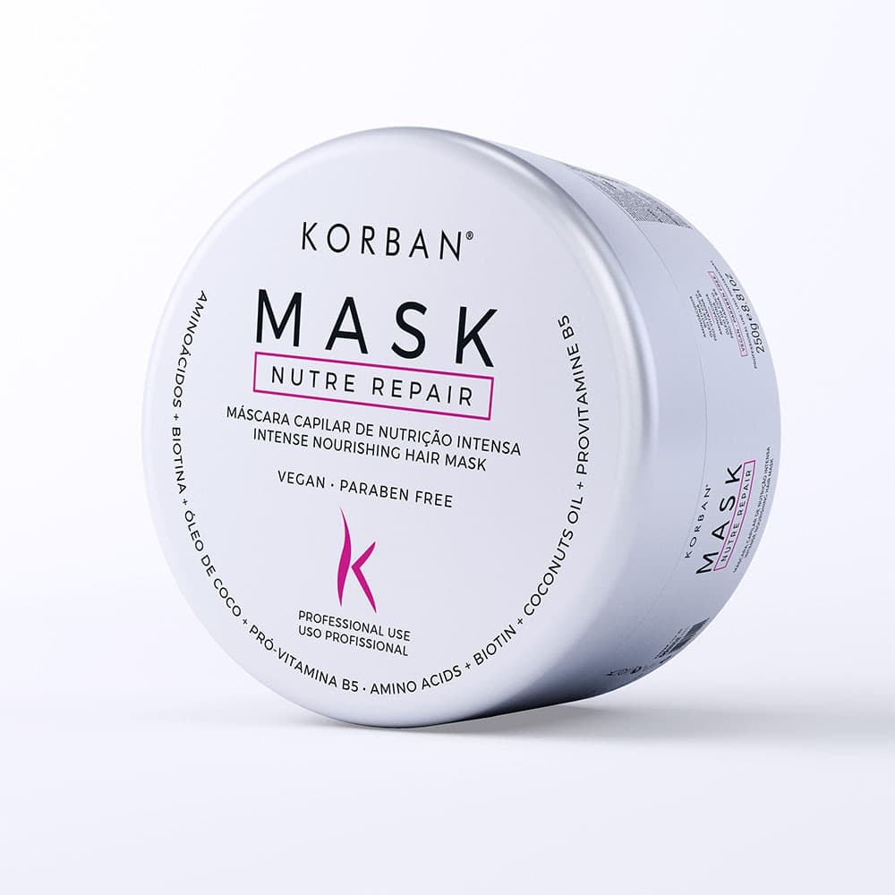 Máscara Capilar Mask Nutre Repair  Hidratação Korban 250g