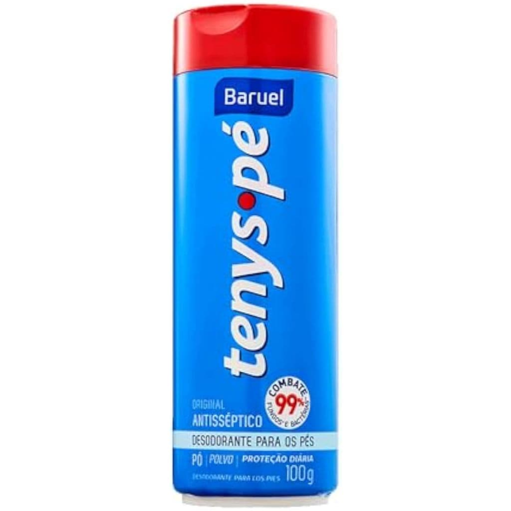 Talco Desodorante Baruel, Tenys Pé, 100 G