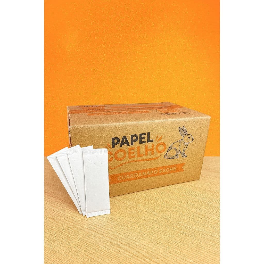 Guardanapo Sachê Embalado Papel 30x14 Caixas 250 500 1000 Unidades