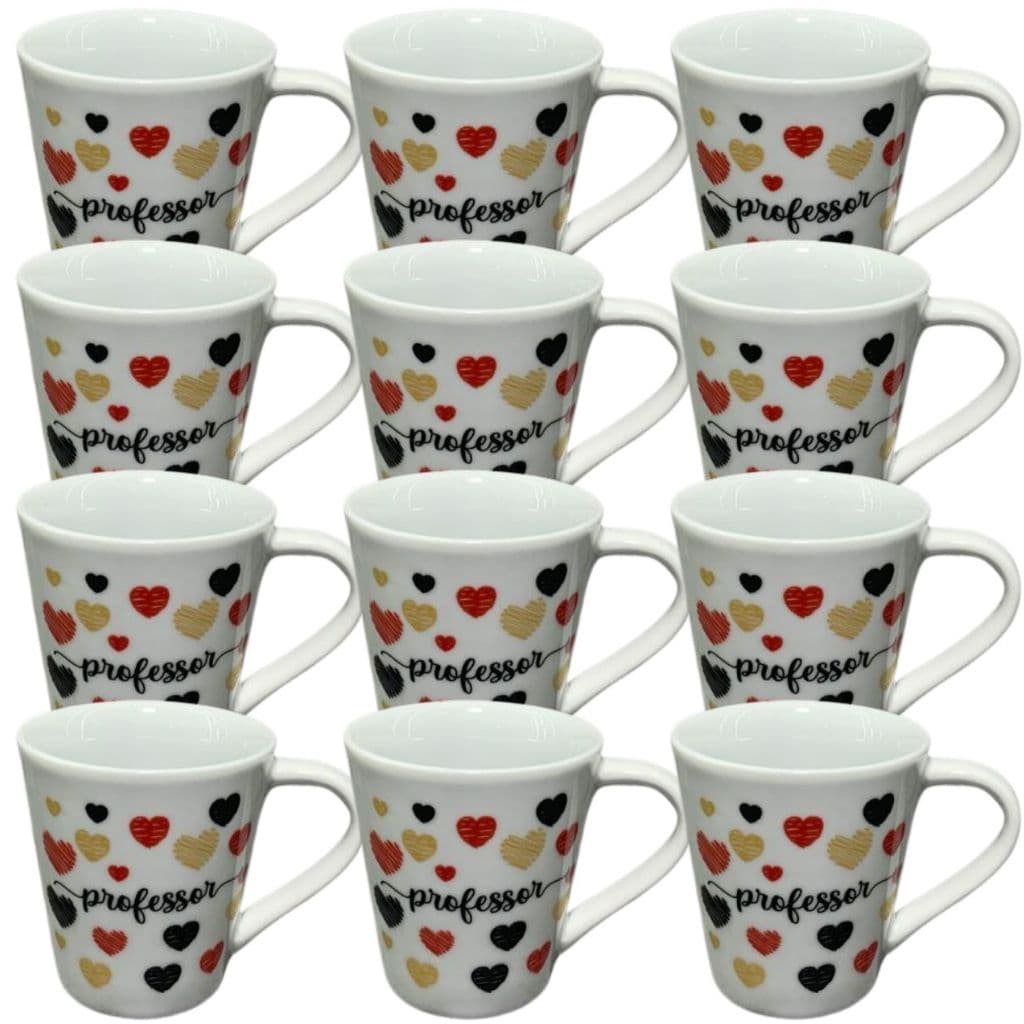 Caneca Porcelana Dia dos Professor Xícara Café Chá Personalizadas Professores