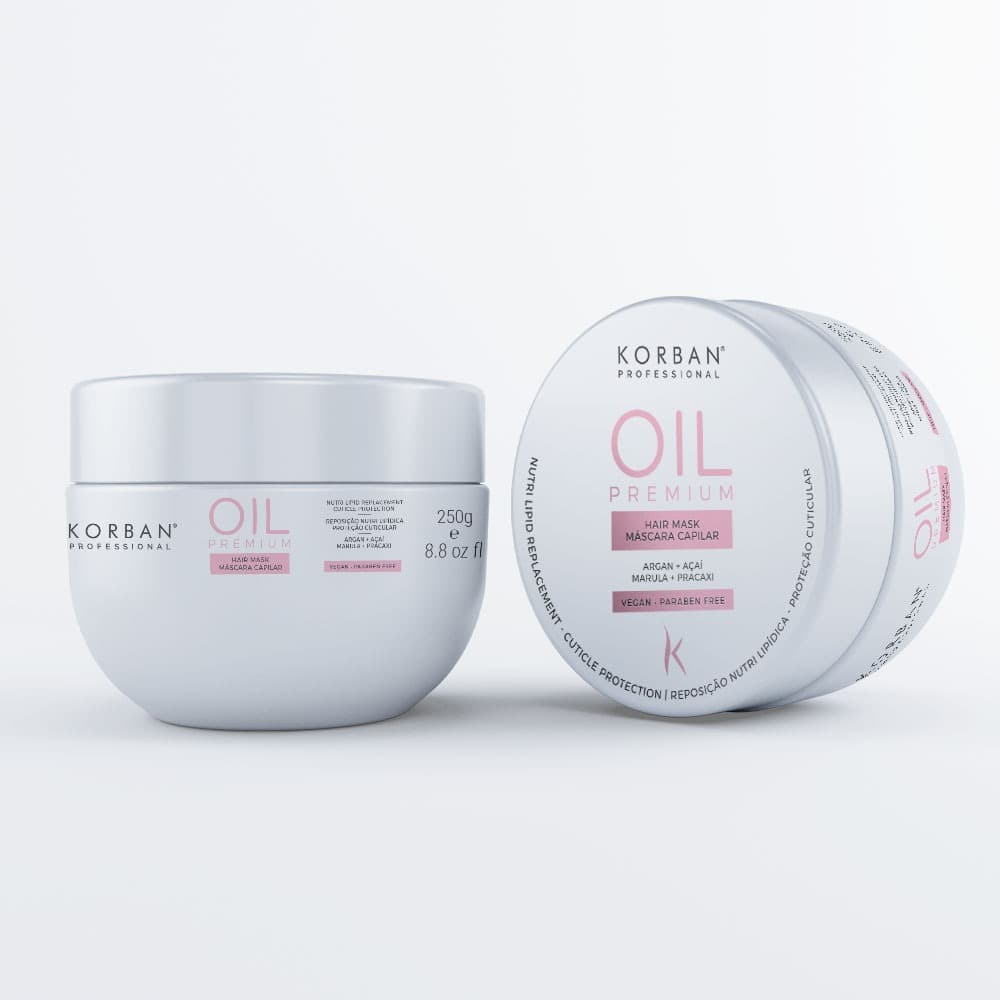 Máscara Capilar Korbán Oil Premium Hidratação 250g