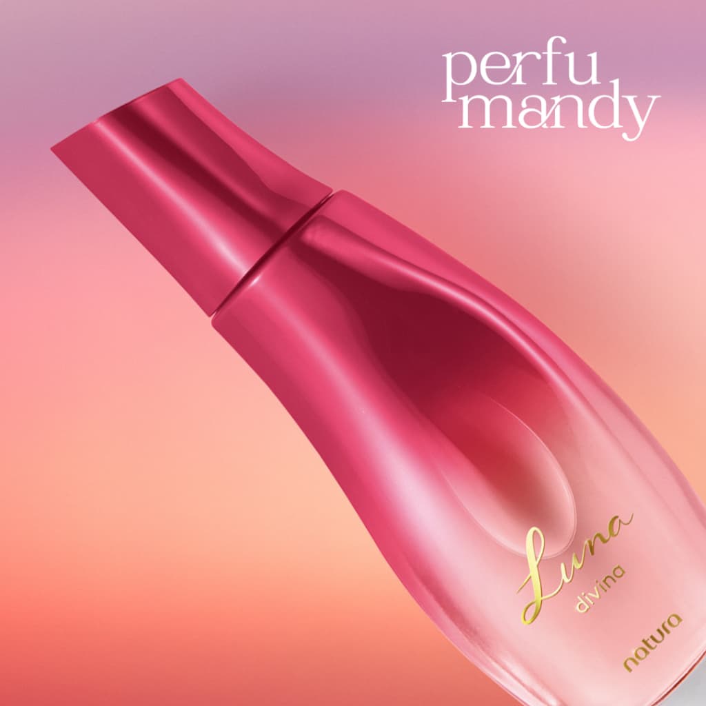 NATURA Perfume Luna, Luna Divina e Radiante Feminino 75ml