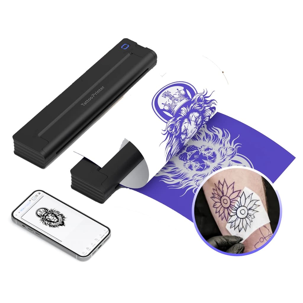Impressora para Decalque de Tattoo Global Skin A4 300dpi A MELHOR