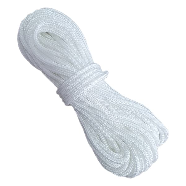 Corda Para Varal de 15, 21 e 30 metros 3mm, Forte Resistente Qualidade Cor Branco