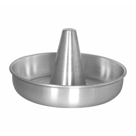 Assadeira Forma Tabuleiro Para Frango Assado 27cm Cinza - Estamparia Leste