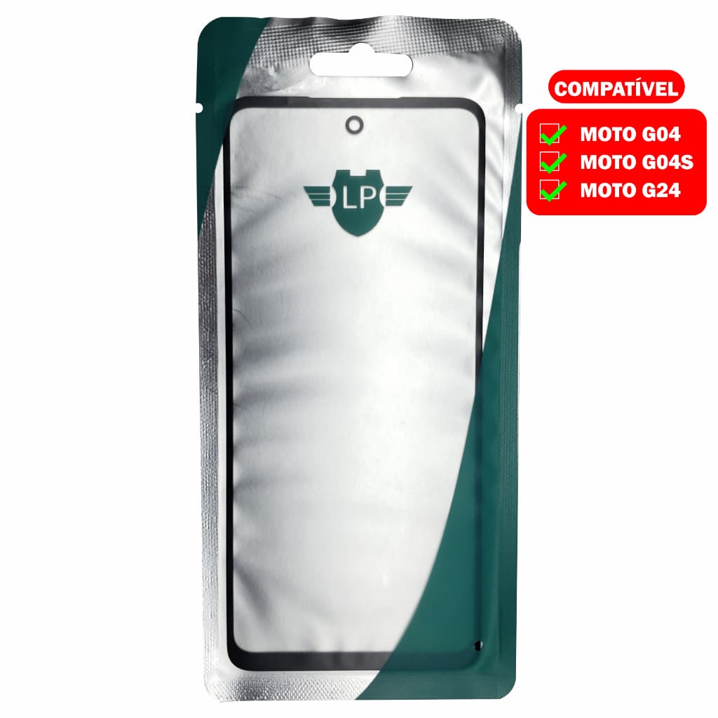 Vidro da Tela Moto G04 / G24 / G04S | Cola OCA