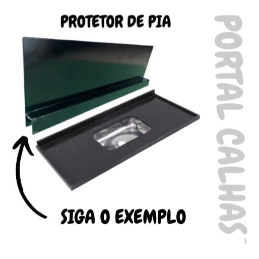 Salva Protetor De Pia 1,20 Metro Balcão