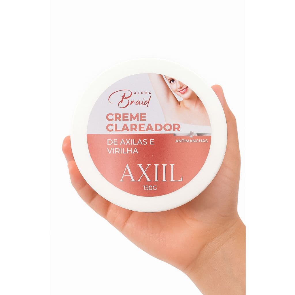 AXIIL CREME CLAREADOR DE AXILAS E VIRILHA 150G ALPHA BRAIND
