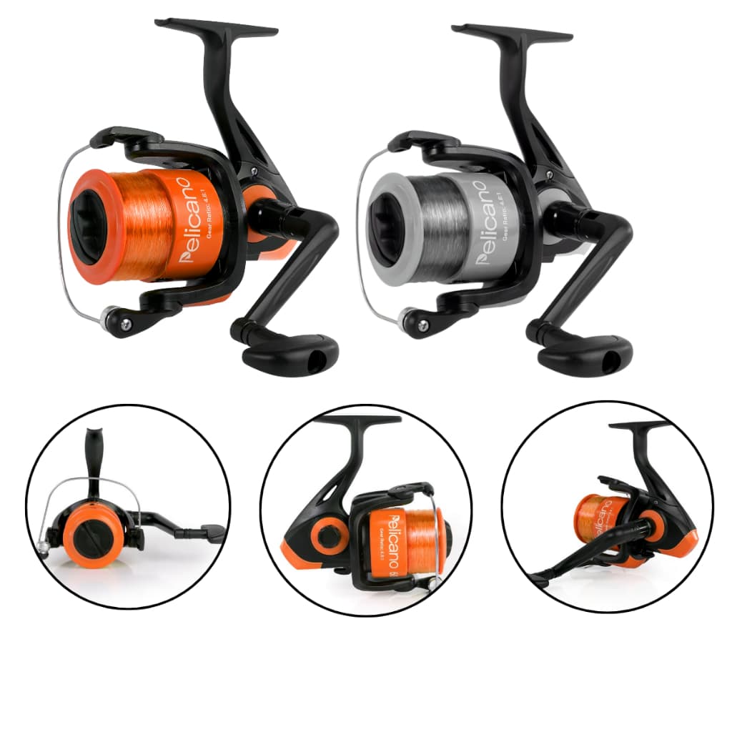 Molinete Pelicano Albatroz Fishing 40 | Drag 7kg, 3 Rolamentos, 262g, 300m Linha 0.30mm