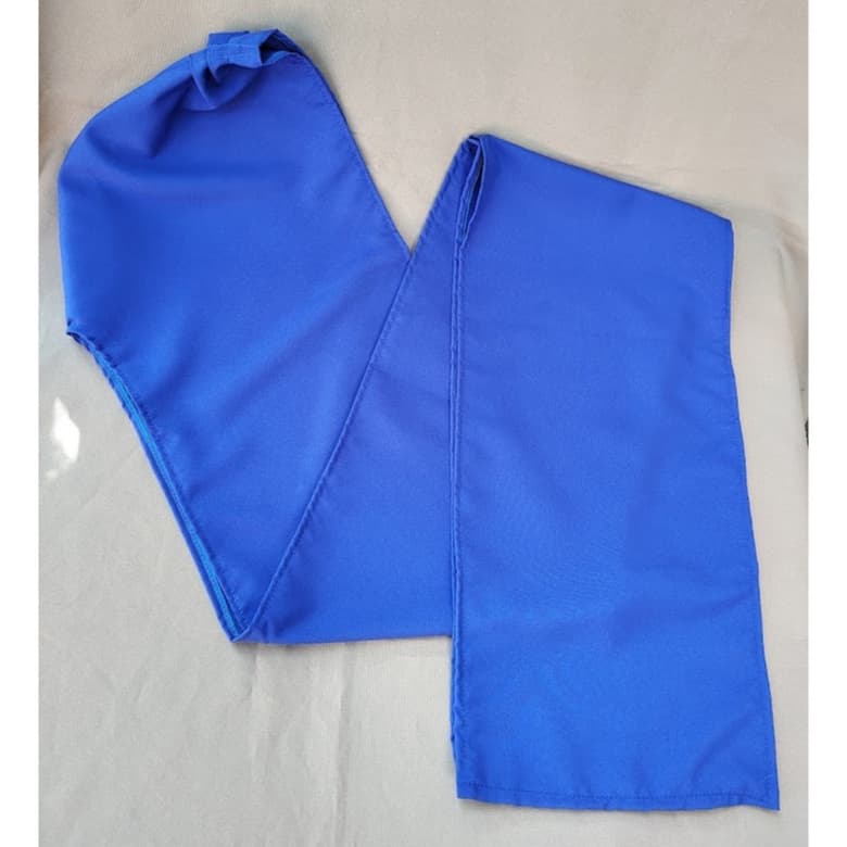 Turbante/Pano de Cabeça Ojá Torço Azul Oxfordine  Umbanda/Candomblé