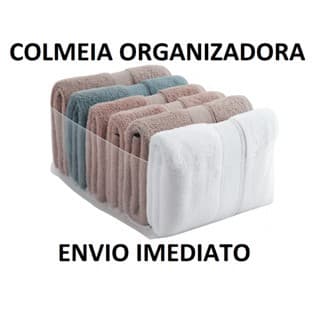 Colmeia organizadora de gavetas para guarda-roupas e armários