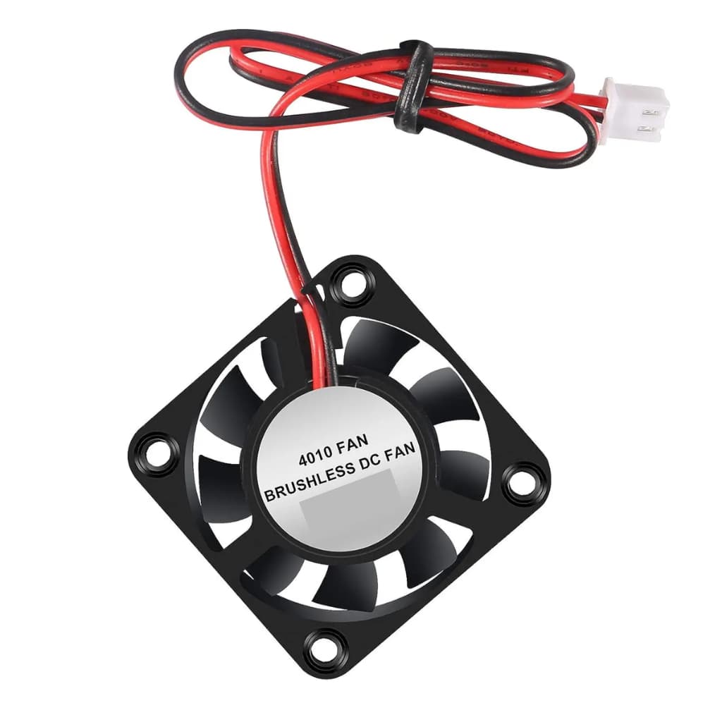Mini Cooler 12V 40x40x10mm Silencioso – Escolha 1 ou 2 Unidades | Impressora 3D Arduino Raspberry