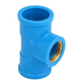 TE AZUL COM BUCHA LATAO 25MM X 1/2" - KRONA