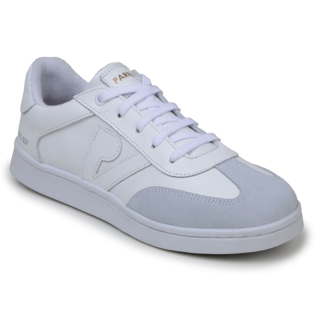 Tênis Feminino em Couro Parra Shoes Branco