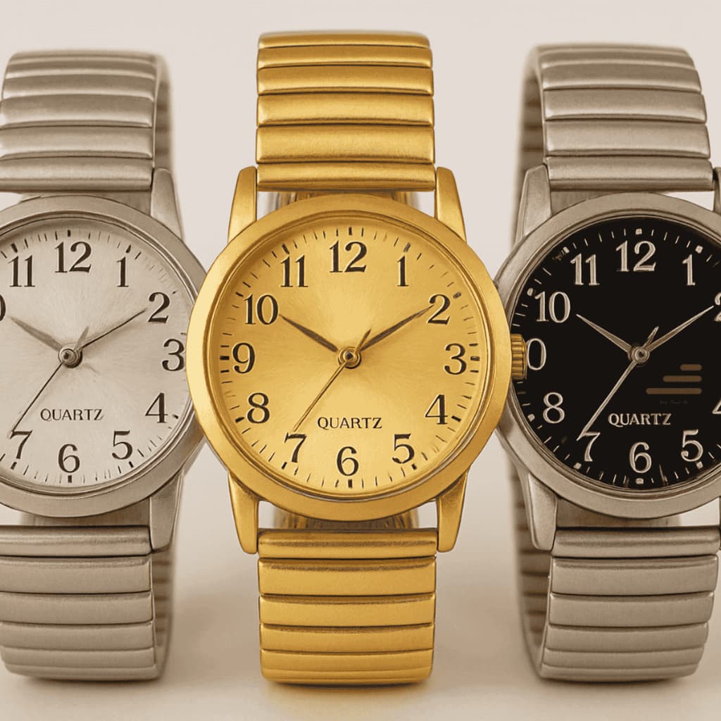 Relógio Feminino Quartz Orimet Redondo Analógico