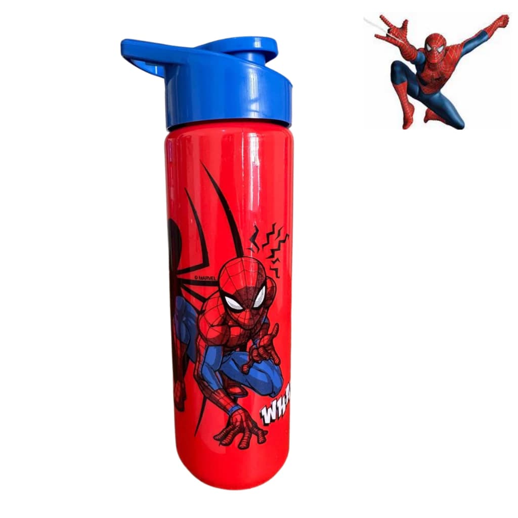 Garrafinha Spider-Man 700ml Infantil Escolar Original Marvel