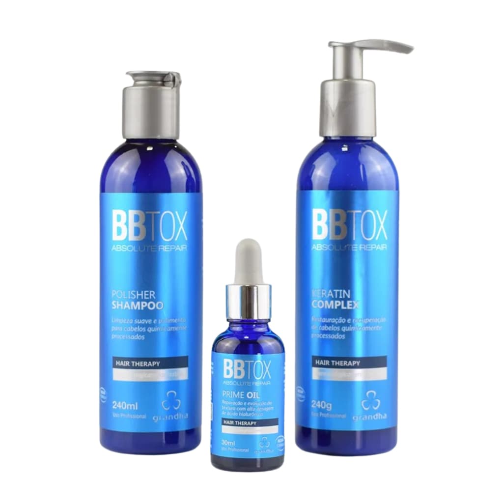 Kit BBtox Absolute Repair - Para Cabelos Fragilizados 3 prod