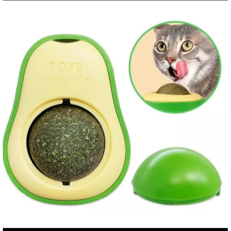 Brinquedo para gato abacate Catnip a erva do gato - Chalesco original