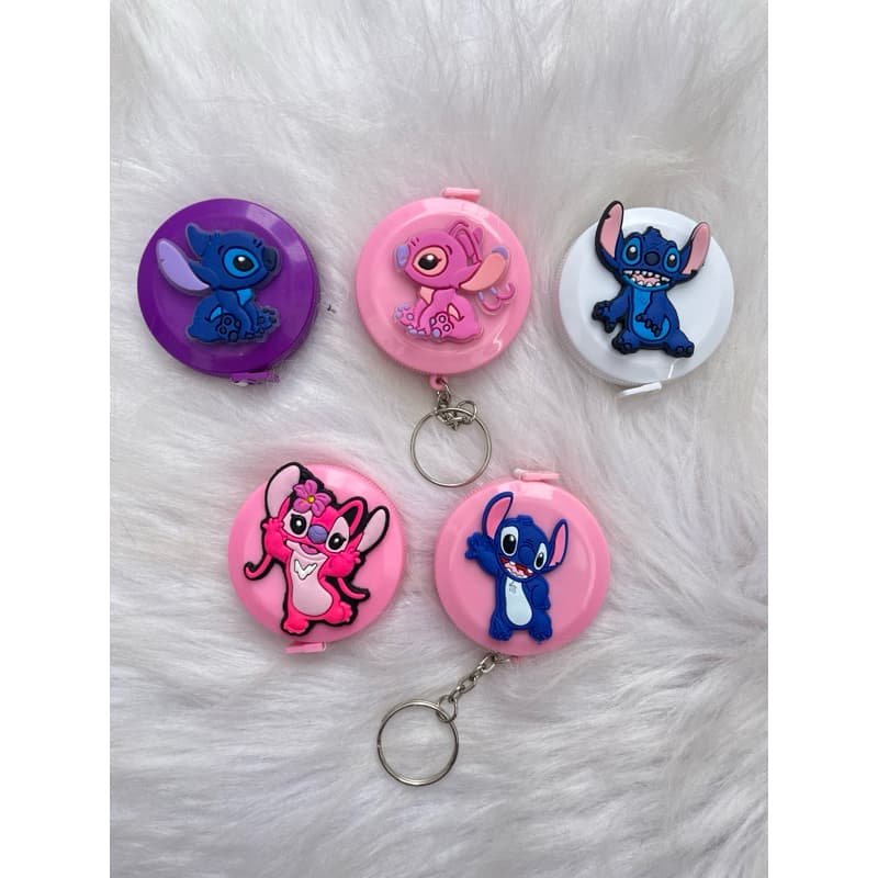 Fita métrica retrátil Stitch e Angel