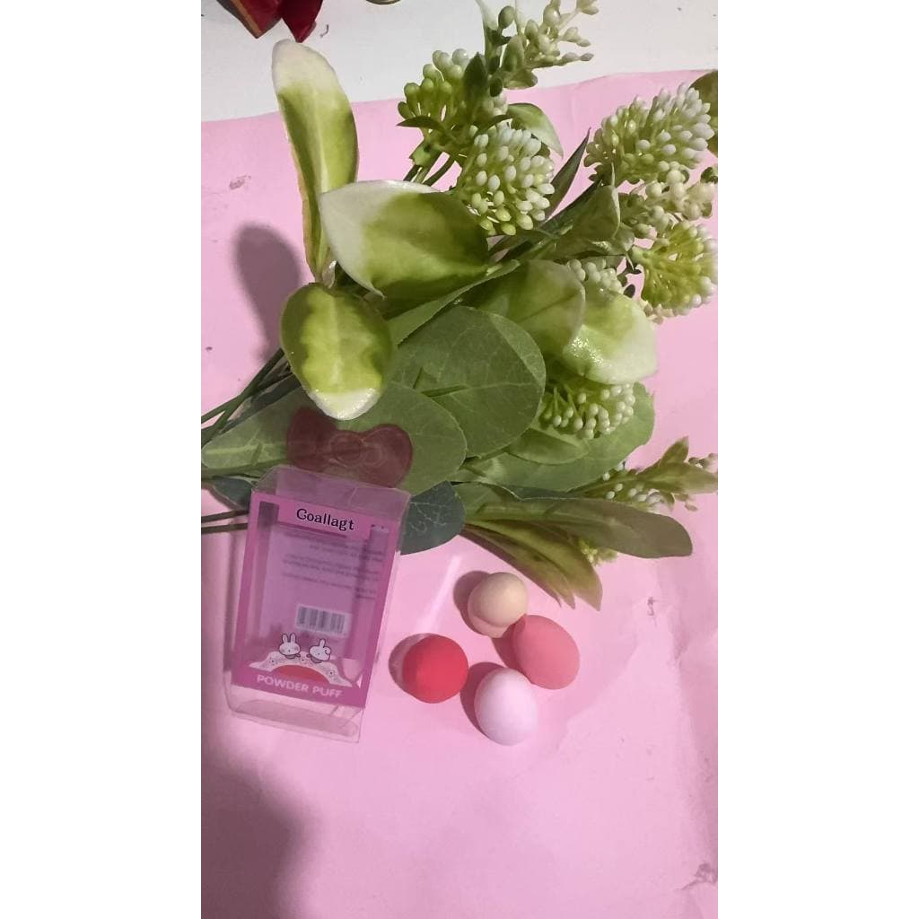 kit 48 pcs mini esponja para maquiagem
