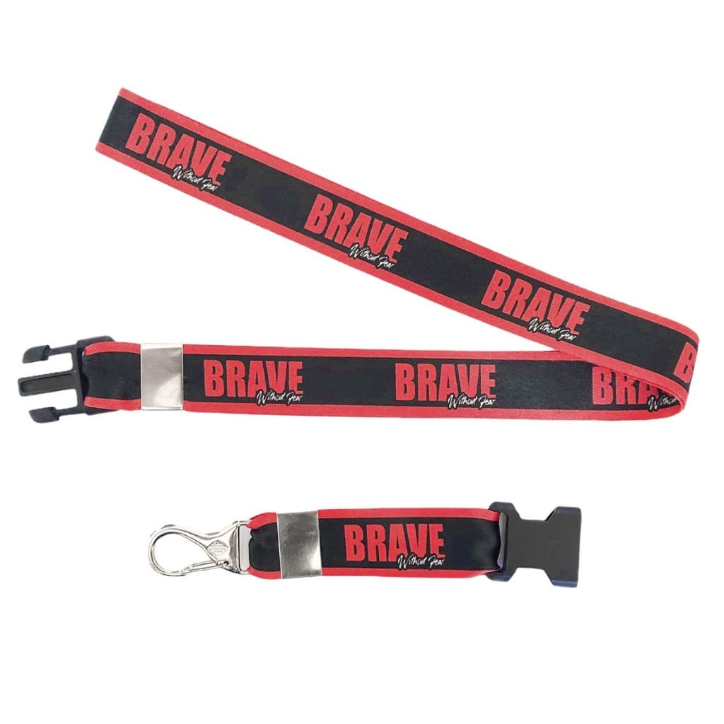 10 Cordões Personalizados para Crachá 25mm com Engate Rápido e Mosquete
