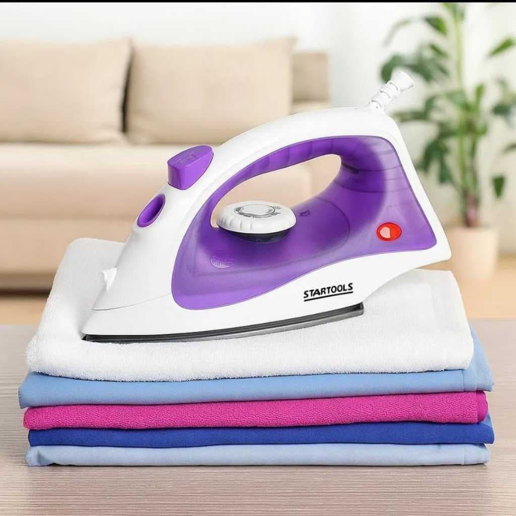 Ferro de Passar A Vapor Premium 127V - Roxa 1500W Spray Leve Eficiente