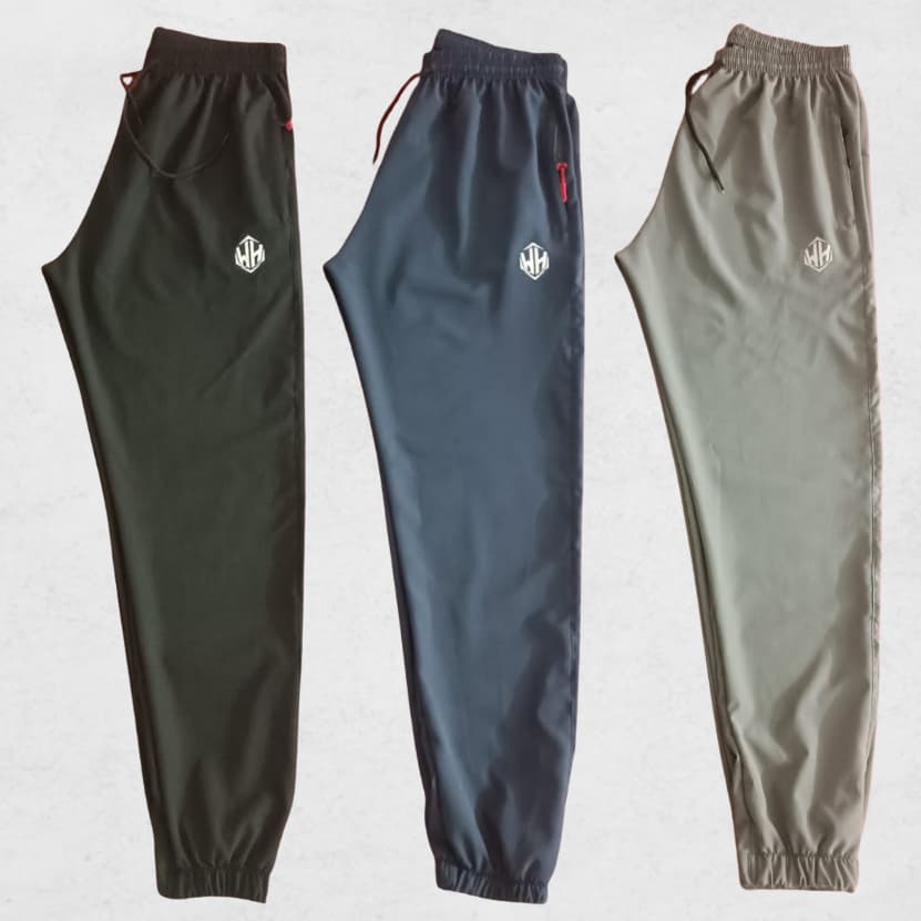 Kit 3 Calça Jogger Masculina Tactel com Elastano Para Academia/Treino Esportiva Do M Ao G1
