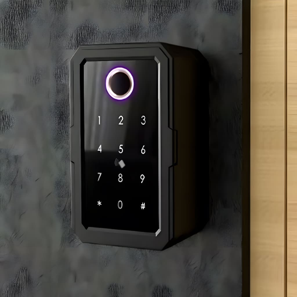 Guada Chaves Cofre com Senhas Remotas por Aplicativo Biometria Digital Booking Airbnb Hospedagem Aluguéis Hotel Empresas