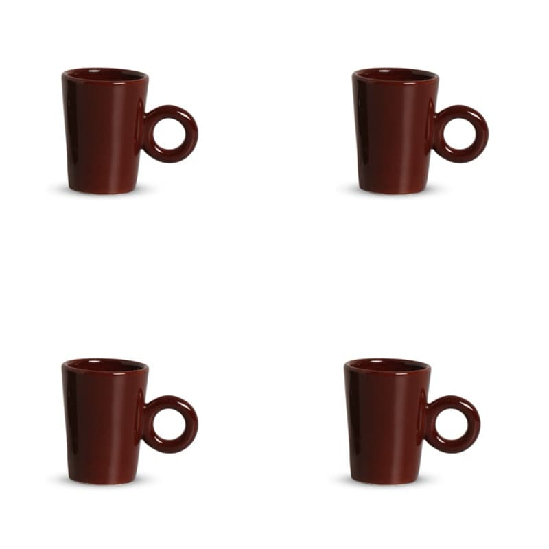 Kit 4 Canecas Xícaras Cônica Segunda Linha Defeitos Café 12 Cores