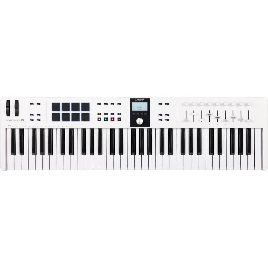 Teclado Controlador Arturia KeyLab Essential mk3 61 Branco