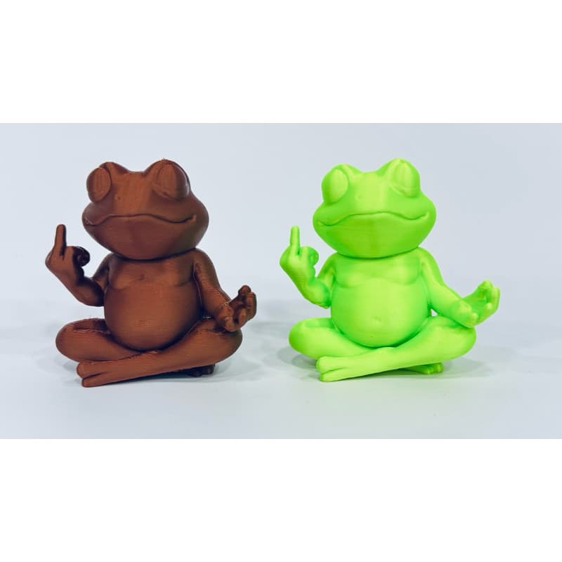 Sapo Decorativo Yoga impressão 3D