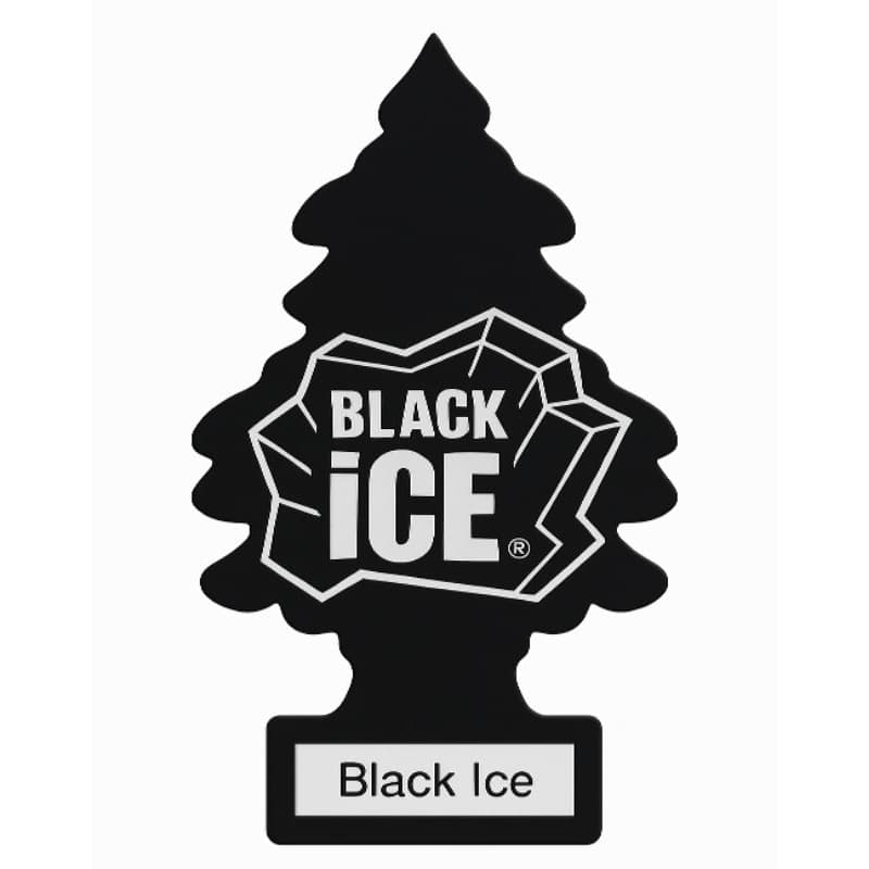 Aromatizante Black Ice - Little Trees Original - Cheirinho Aromatizador de Carros e Ambientes