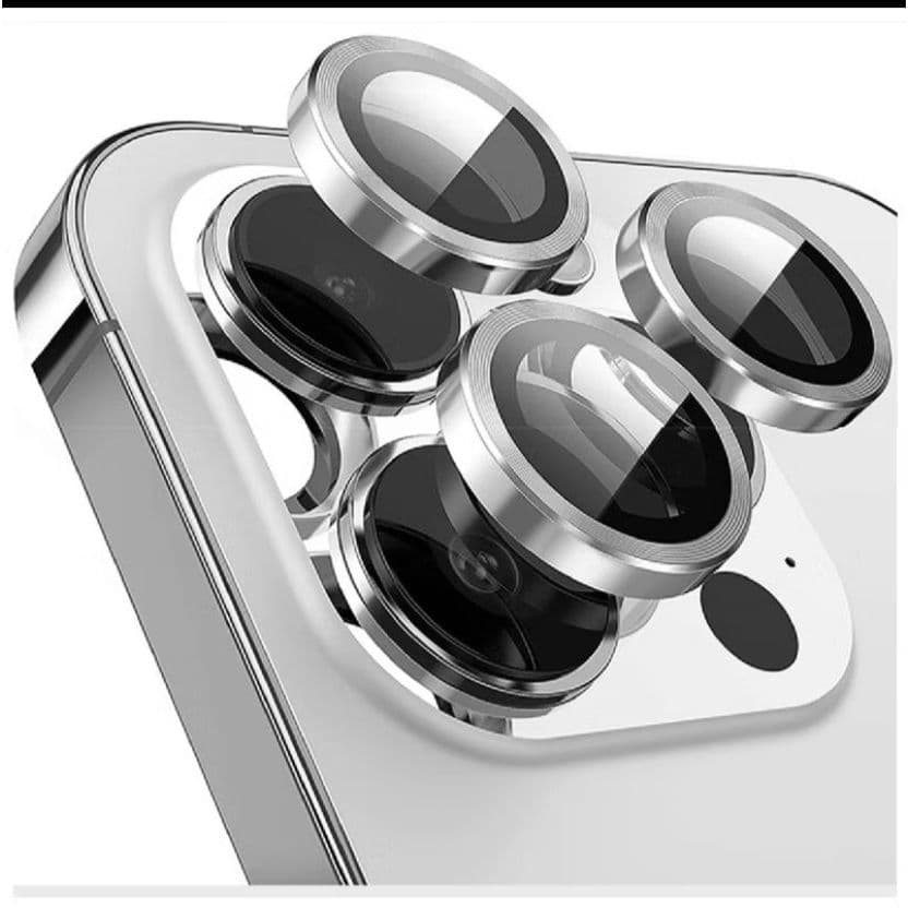 Kit Película Lente De Câmera Compatível Com iPhone XR 11 12 13 14 15 16 Pro Max Liso