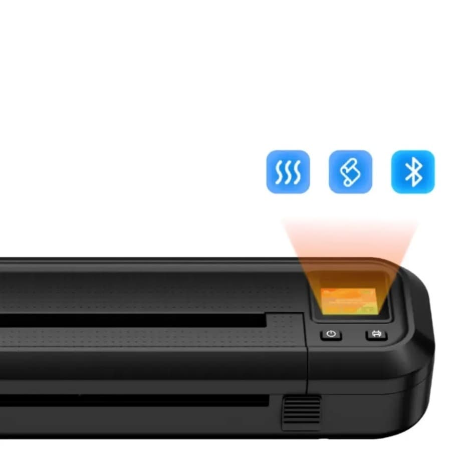 Impressora Térmica Apous Tattoo Portatil Lcd Tatuagem A4