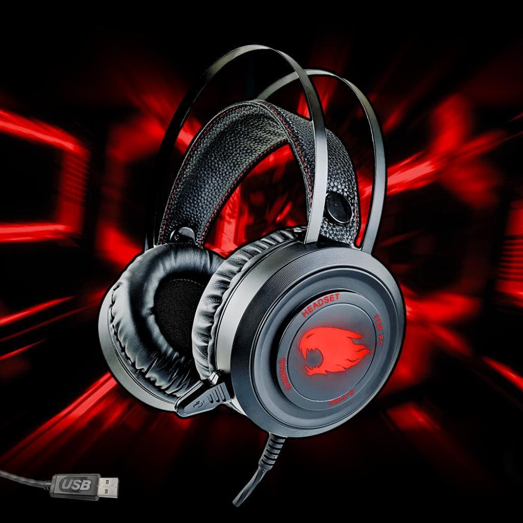 Fone Gamer G-fire, Fone De Ouvido com Microfone EPH710 - USB para PC - Preto