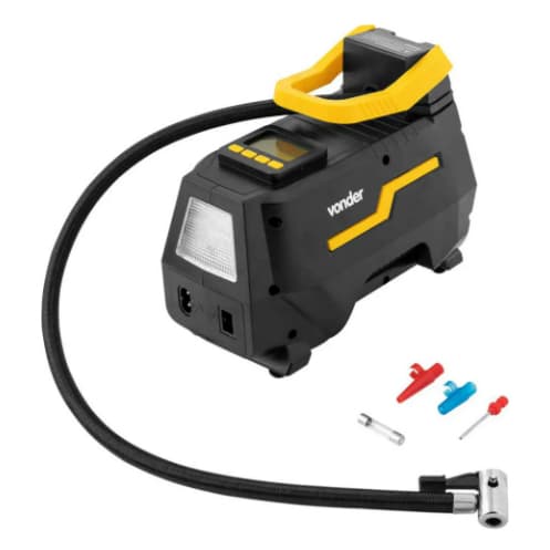 Compressor De Ar Elétrico Automotivo Vonder 120w 12v Bivolt Automático