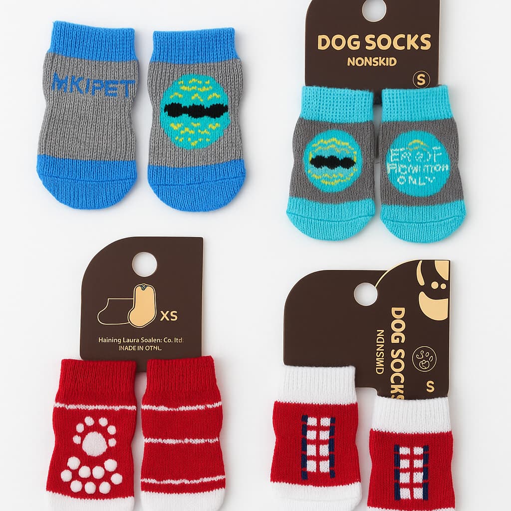 Meias Pet Antiderrapantes Para Cachorro E Gato  Pet Socks