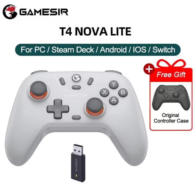 Controle/Manete/Joystick T4 Nova Lite Wireless (Sem Fio)