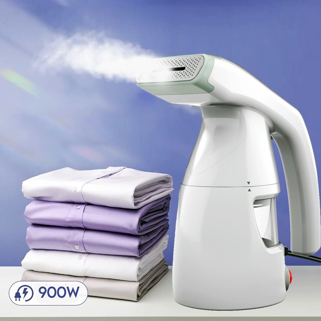 Passadeira a Vapor Portátil 900W 110V Desamassa Roupas Elimina Odores e Ácaros