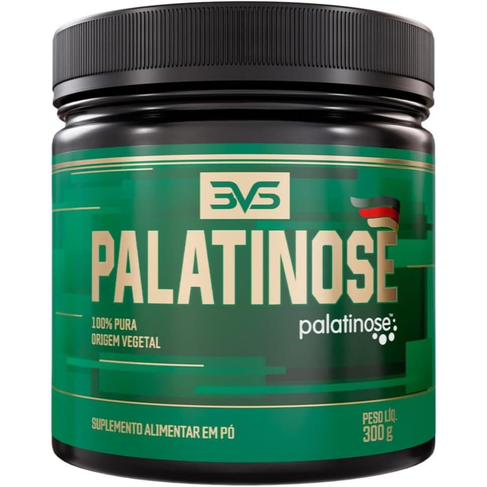 Palatinose 100% Pura - Fórmula Avançada Com Baixo Índice Glicêmico E Insumos Importados - 300g