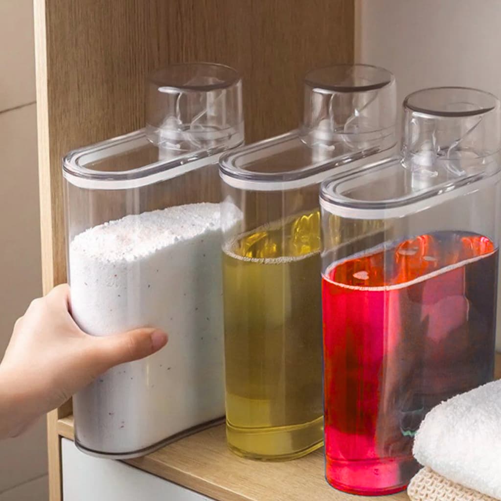 Dispenser Multiuso Armazenar Diversos Tipos Produtos Porta Mantimentos Líquidos Itens Limpeza Alimentos Fresco Doméstico