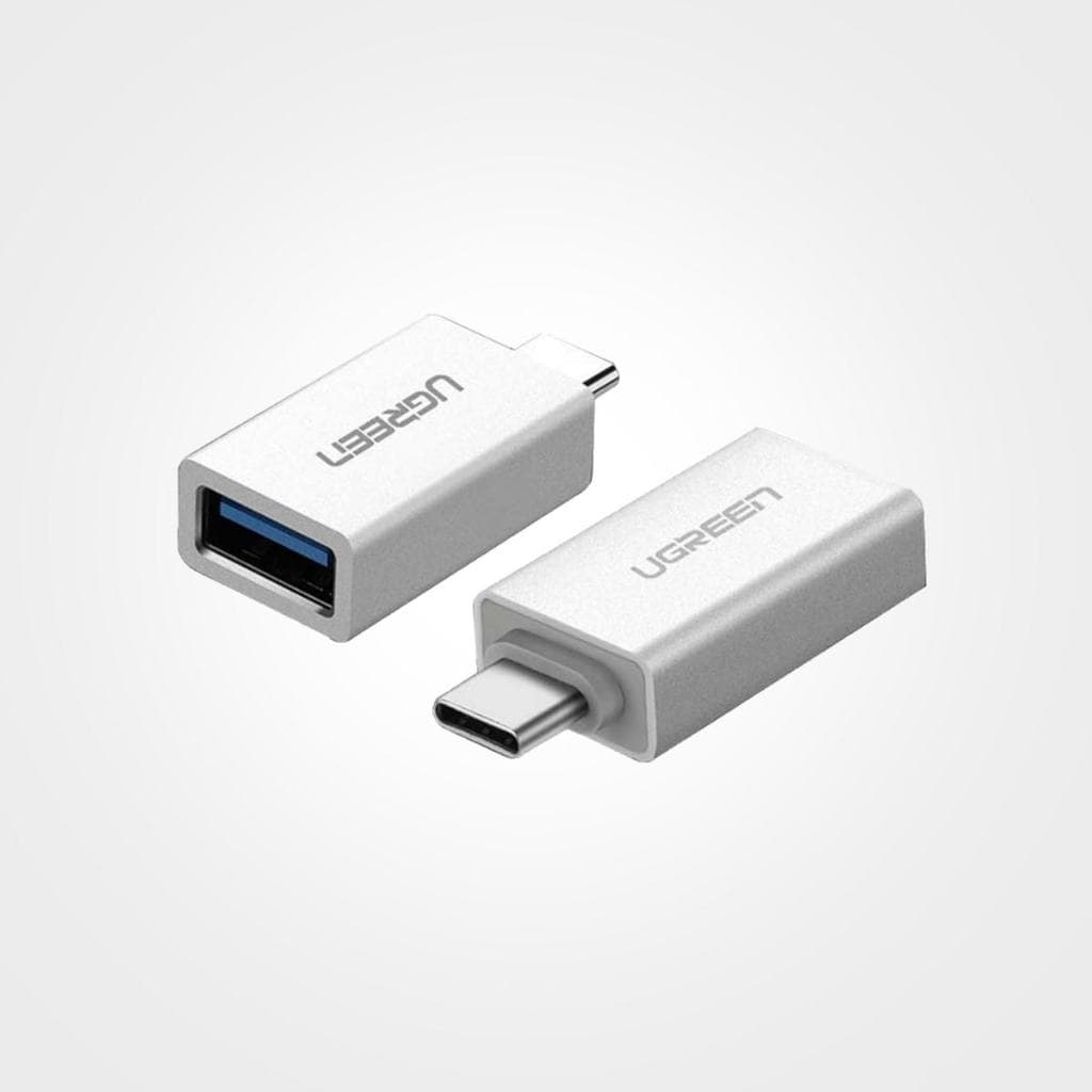 Ugreen - Adaptador USB-C 3.1 Macho X USB-A 3.0 Fêmea OTG – 5Gbps Compatível com MacBook