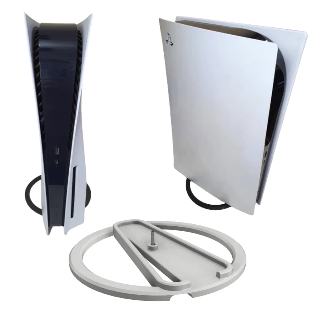 Suporte De Mesa Base Vertical Para Playstation 5 Ps5 Slim  Ou Fat Todos Ps5