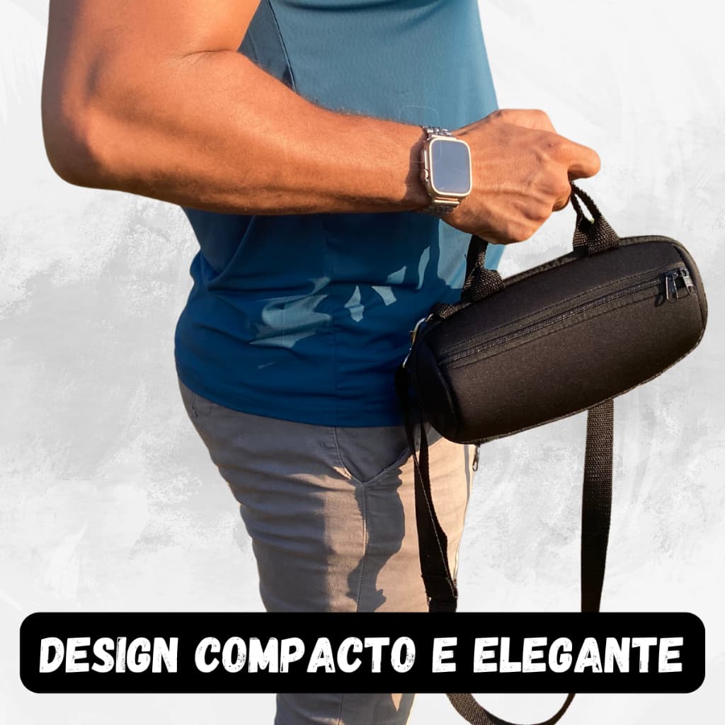 Capa Case Proteção Estojo Para Jbl Flip 6 Charge 5 Com Alça